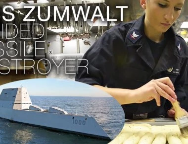 USS Zumwalt: Η ζωή στο νεότερο stealth πολεμικό πλοίο του αμερικανικού Ναυτικού (βίντεο)